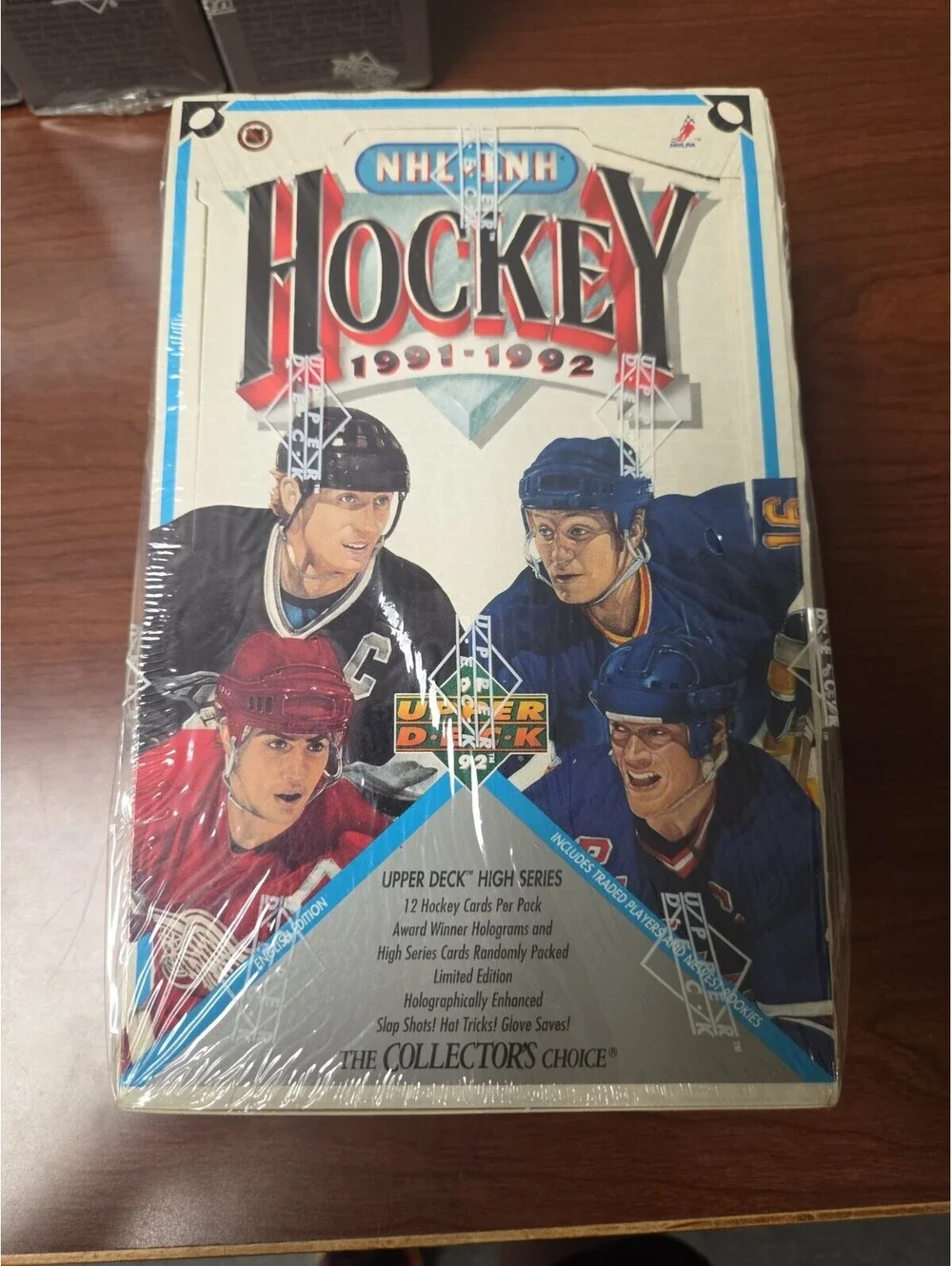 UPPER DECK NHL 1991-1992 HOCKEY High Series Sealed New Box Gretzky Lemeux